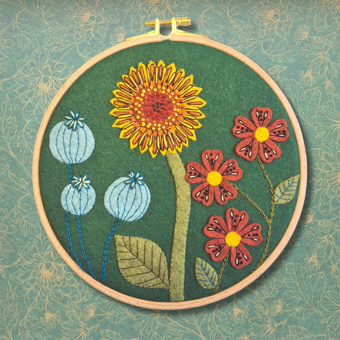 Corinne Lapierre Limited - Botanical Appliqué Hoop Craft Kit