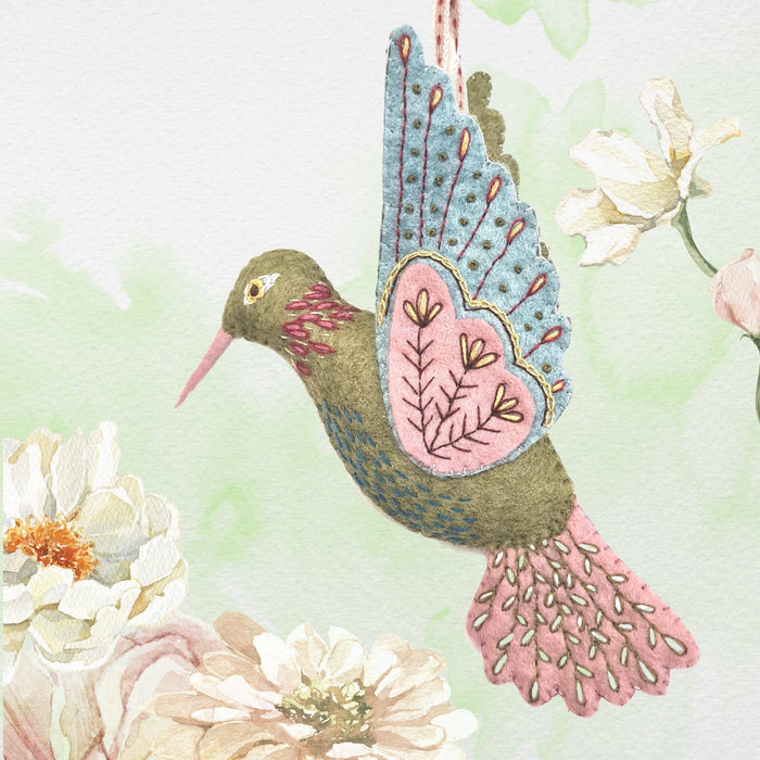 Corinne Lapierre Limited - Hummingbird Felt Craft Mini Kit