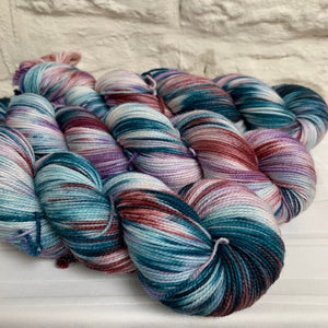 Edale Welldressing Hand Dyed 4ply yarn