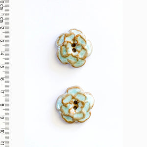 Handmade Flowers Buttons