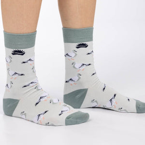 Hedgy Bamboo Socks - Pigeon