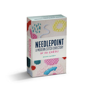 Needlepoint - A Modern Stitch Directory 50 card Deck