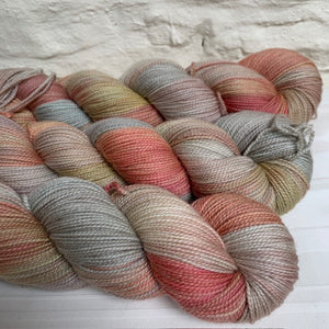 Oh Hazelnuts Hand Dyed 4ply yarn - Peak District Yarns