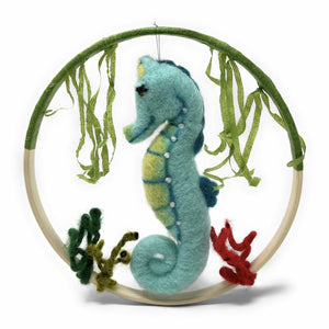 The Crafty Kit Company Sea Horse Needle Felt Craft Kit