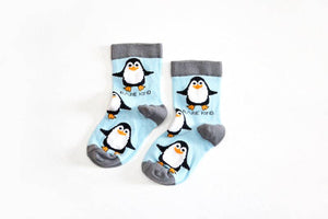 Bare Kind Socks - Kids Bamboo Socks | Penguin Socks | Aqua Socks | Cold Socks-Rosy Posy Petals