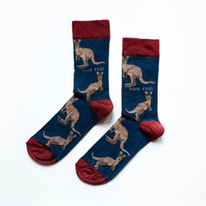 Bare Kind Bamboo Socks - Wallabies