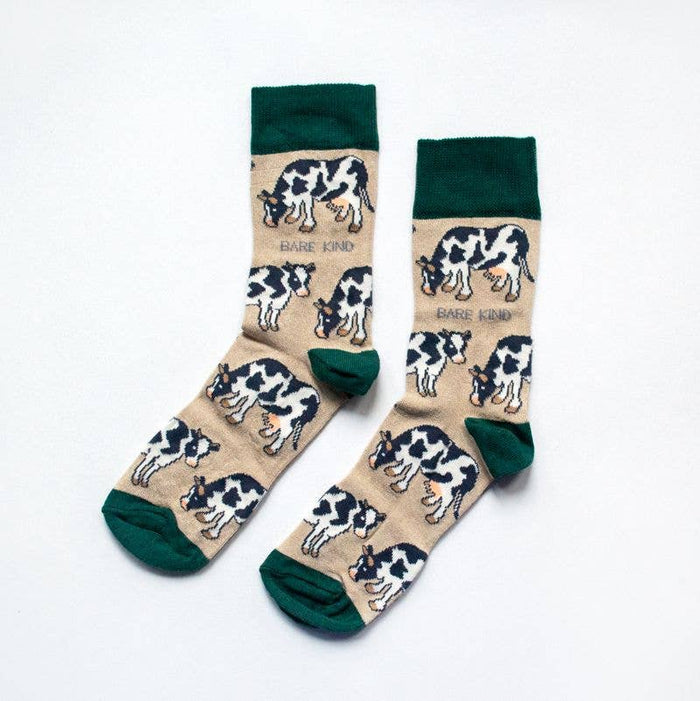 Bare Kind - Bamboo Socks - Cows